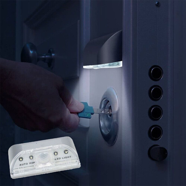 Sensor Lampe Led Sensor Lys GULD Gold