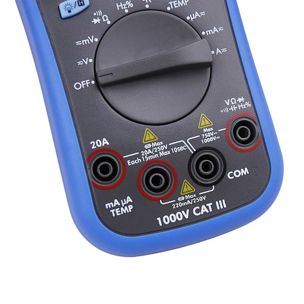 Digital Smart Multimeter Strømspenningstester Digital