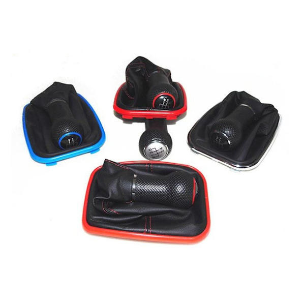 Vaihteenvaihteen nuppi Auton vaihteenvaihdin PUNAINEN 5 SPEED 5 SPEED Red 5 speed-5 speed