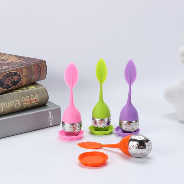 3/2 ST Te Infuser Leaf Tea Sil pink&blue