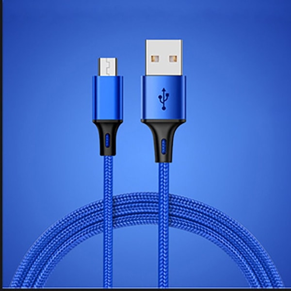 Hurtig opladning Type-C datakabel BLÅ ANDROID ANDROID BLUE Android-Android