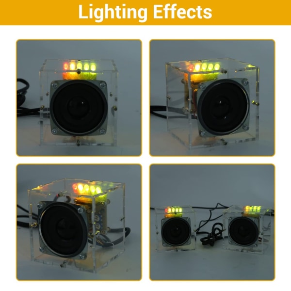 Miniforsterker Lodding Practice Kit Diy elektronisk lyd