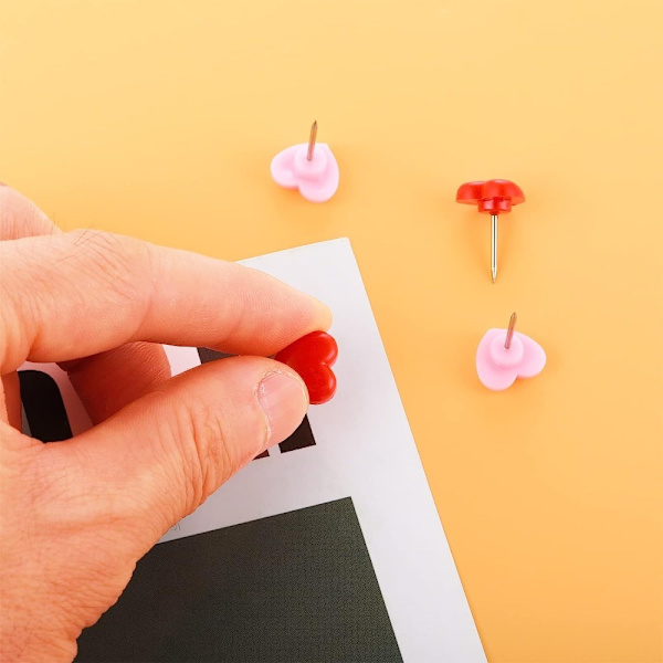 Hjerte Pushpins Hjerte Thumb Tacks Push Pins