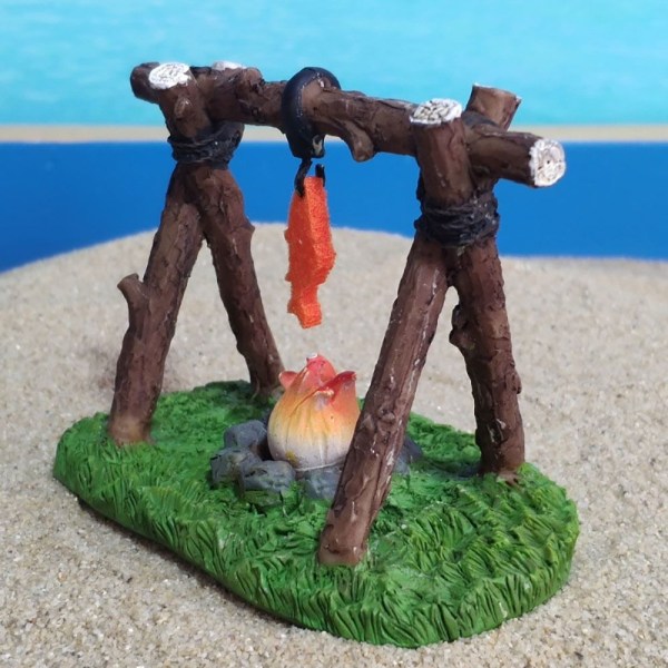 Miniature buefigurer Simulation Farm House 5 5 5