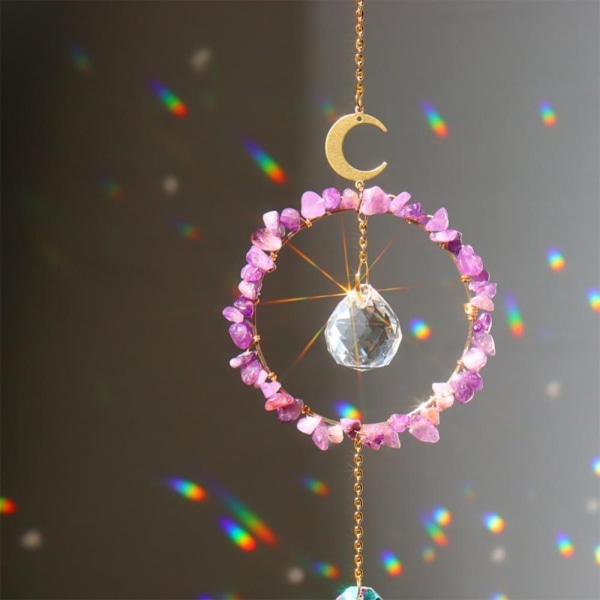 Sun Catchers pyöreä kristallirengas 1 1 1