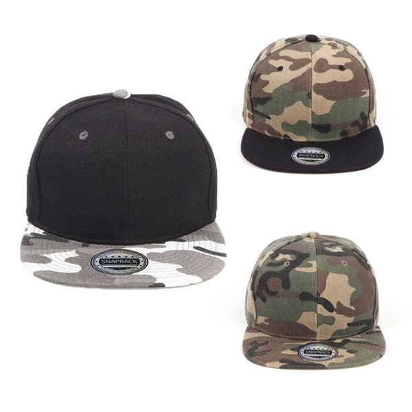 Snapback Hat Camouflage Hat 03 03 03