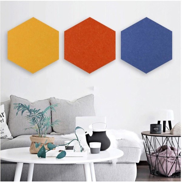 Wall Sticker Cork Board ORANSJE orange