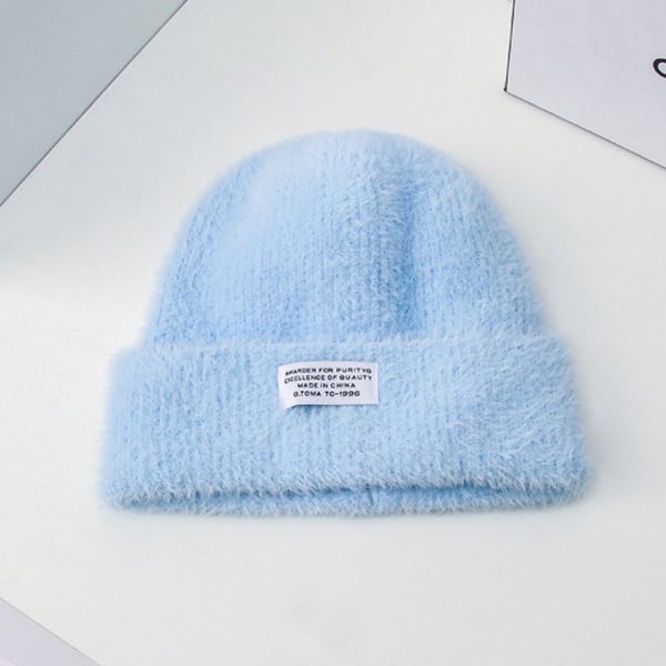 Vinter varme hatter Uformell stable luer BLÅ Blue
