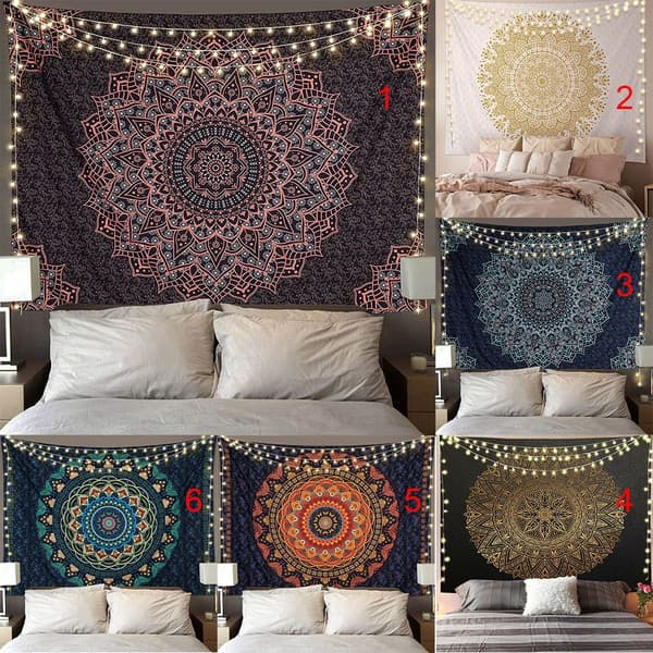 Mandala Tapestry Väggbonad 2 2