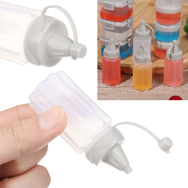 4 STK/ Set Mini Kryddor Burk Presssås Flaska FLASKA FLASKA bottle