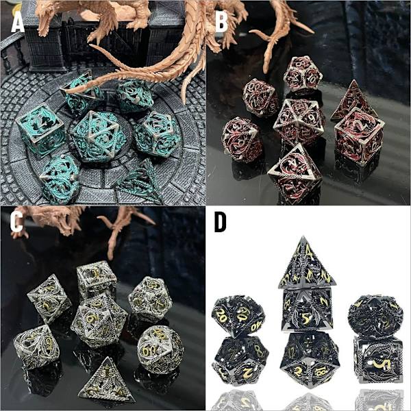 Metal Dice Set Peli Dice CC C