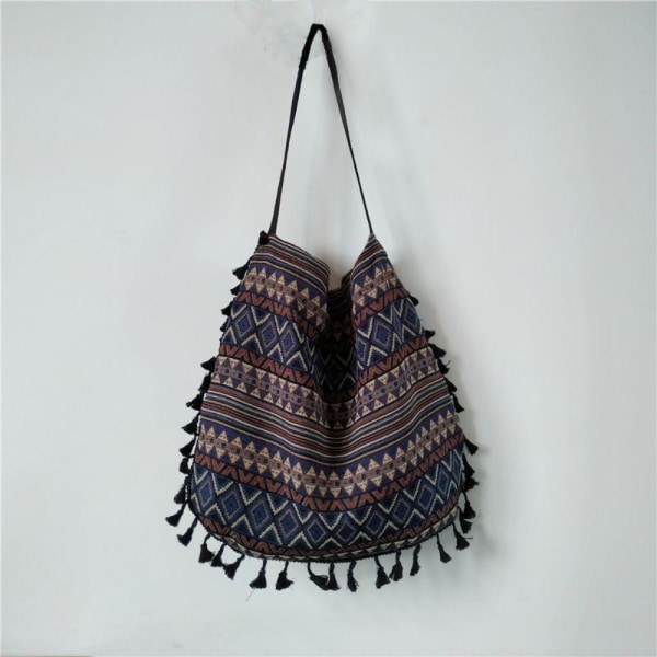 Vintage skulderveske Fringe skulderveske C C C
