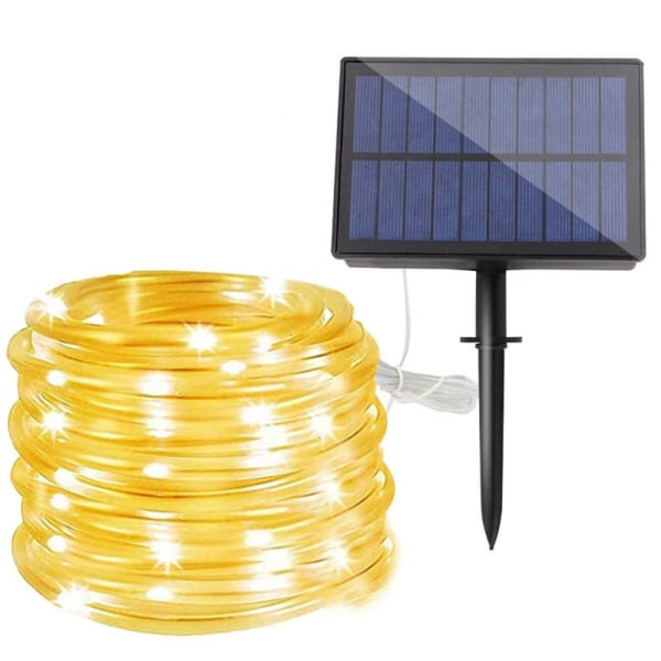 Solar Rope Light 39FT 100LEDs WARM WHITE 39FT 39FT Warm White 39FT-39FT