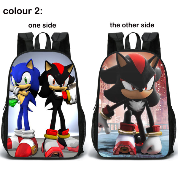 2022 Ny dubbelsidig Sonic -ryggsäck 1