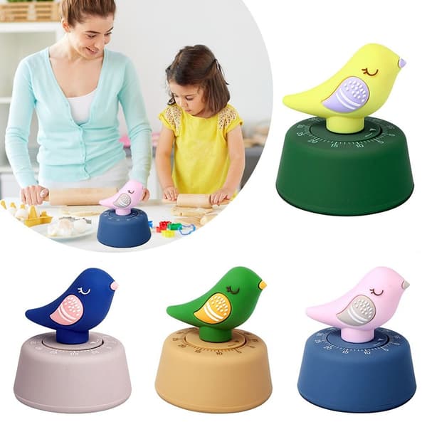 Køkken Timer 60 Minutter Timer GUL Yellow