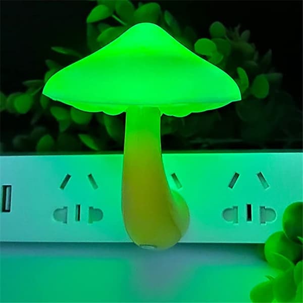 LED-lampor Mushroom Night Light 4 4 4