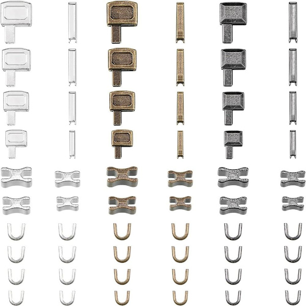 Dragkedjereparationskit Dragkedjebotten Sliders Hållare Insättningsstift