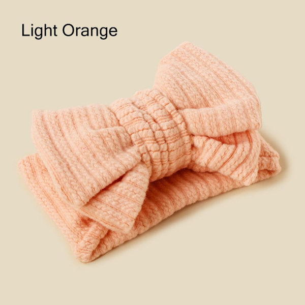 Baby pandebånd Børn Elastik Hårbånd LYS ORANGE LYS ORANGE Light Orange