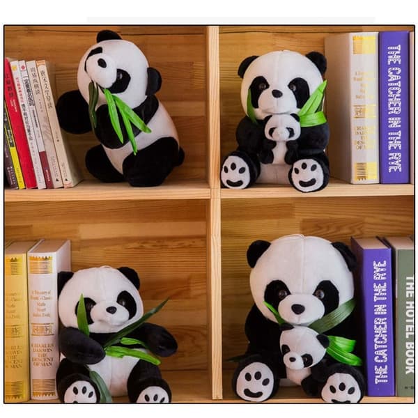 Plys Panda Udstoppede Dyr 28CM SIDENDE 28cmSitting