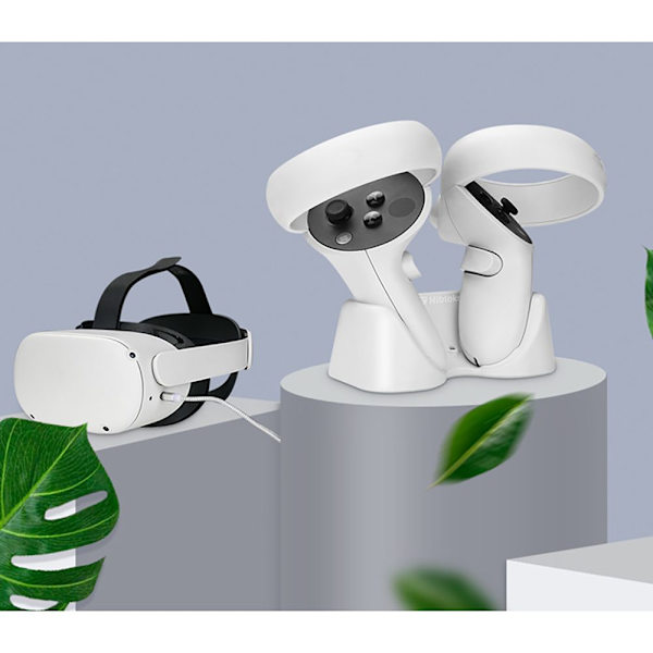 Laddningsdocka för Oculus Quest 2 VR Dual Controller Laddare