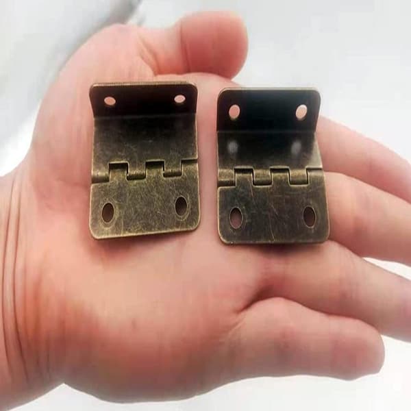 2 kpl Laatikkosaranat Hardware Saranat Pronssisaranat