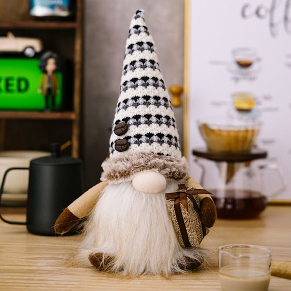 Hehkuva Gnome Christmas kasvoton nukke B B B