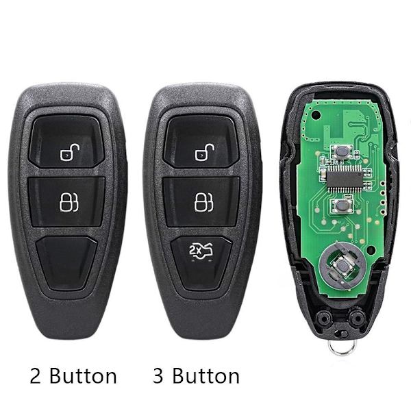 Fjärrnyckel till bil Fjärrnyckel 2 KNAPP 2 KNAPP 2 Button