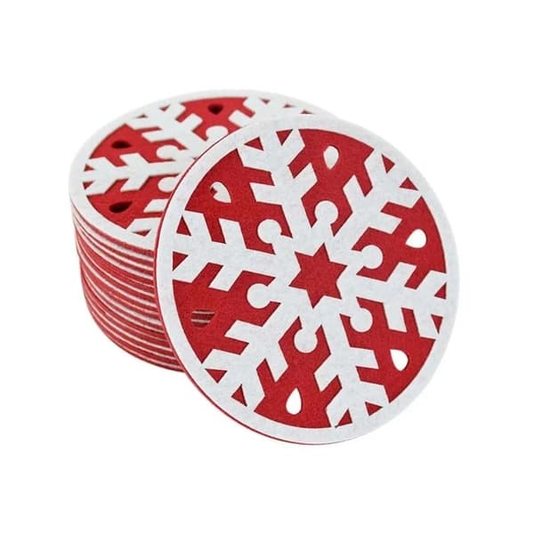 10 kpl Cup Mat Coasters tiskialusta A A A