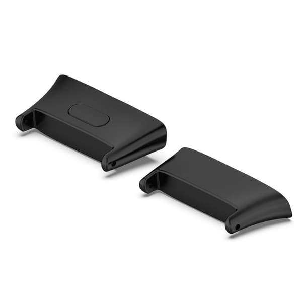 2stk stroppadapterkontakt SVART black