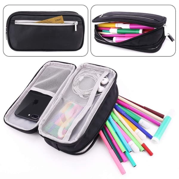Pencil Bag Pen Etui GRÅ grey