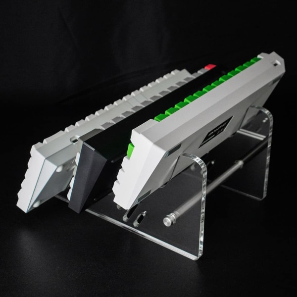 Tastatur Display Stativ Tastaturstativ TRANSPARANT TRE LAG transparent three layers-three layers