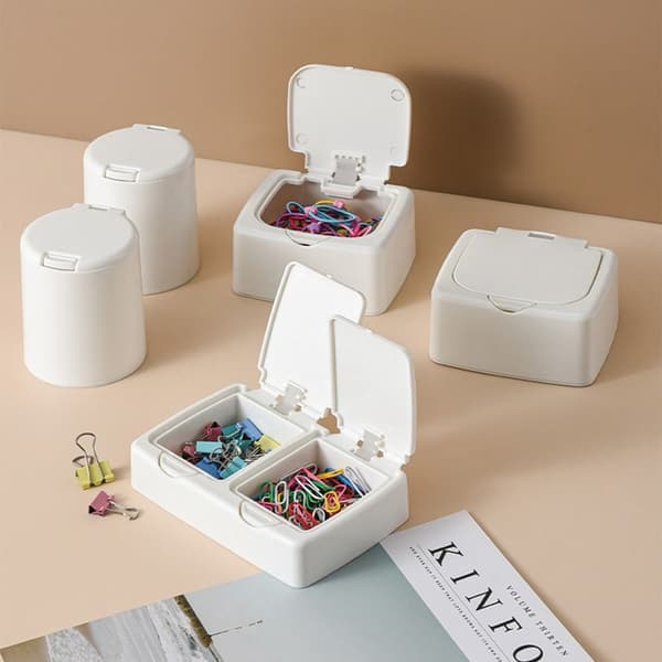 Desktop Organizer bomullspinneholder 01 01 01