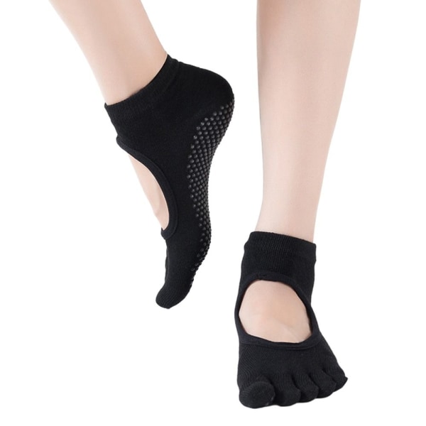Yogasokker Dansestrømper ROSE RED STYLE 2 STYLE 2 Rose red Style 2-Style 2