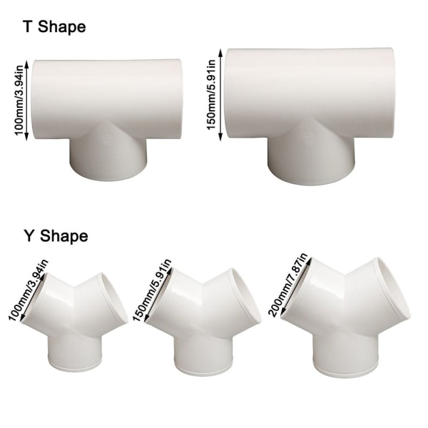 Avgaskanalkoppling Snabbventilationsrörskarv 150MMT 150mmT Shape