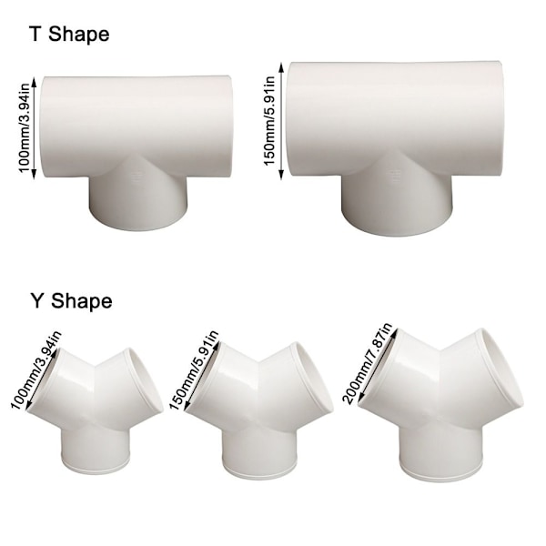 Pakoputken liitin pikatuuletusputken liitos 150MMT 150mmT Shape