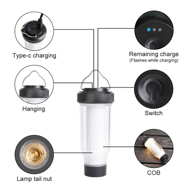 Camping Lantern Portable Camping Light 2 2 2