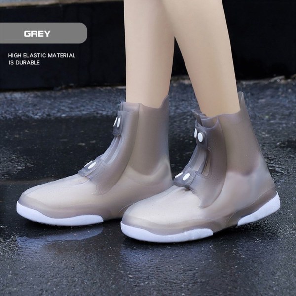 Shoe Covers Anti Skid Shoe GREY M grey M