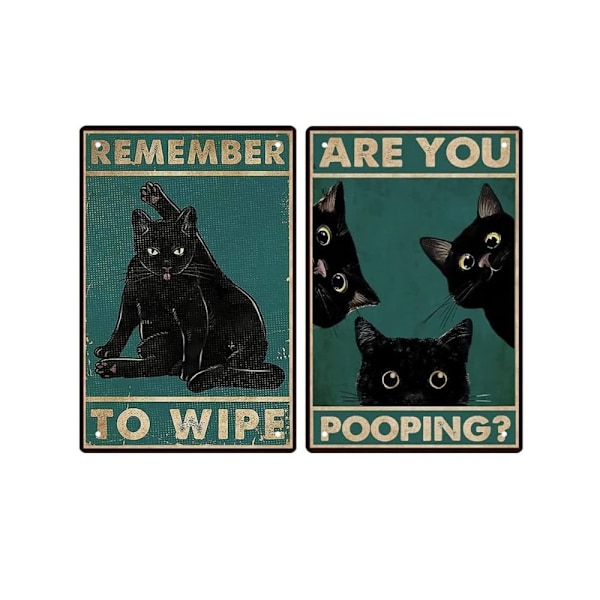 Bajsar du Kattskylt Katt Badrumsinredning TYP 1 TYP 1 TYPE 1