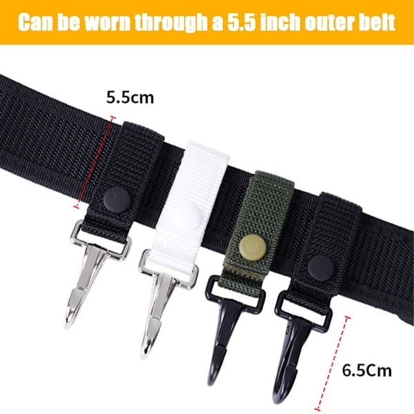 Webbing ryggsekkstropp Quickdraw Carabiner 2 2 2