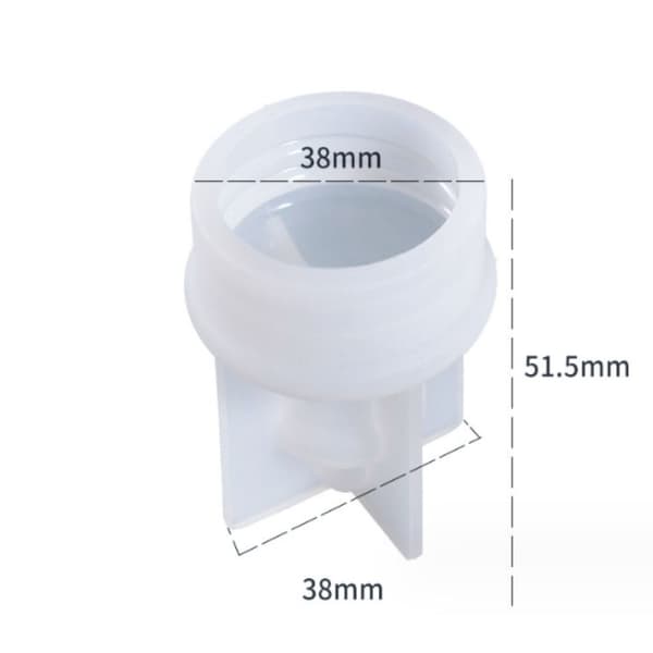 1 Sæt 2stk Lampe Forme Silikone Forme Lyse Forme