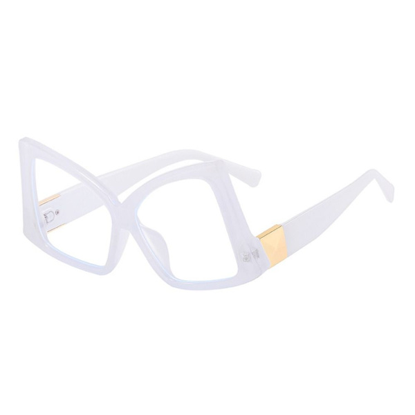 Anti-Blue Light Glasses Ylisuuret silmälasit VALKOINEN White