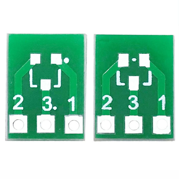 50st SMD SOT23-3 till DIP SIP3 Adapter Sockel integrerad