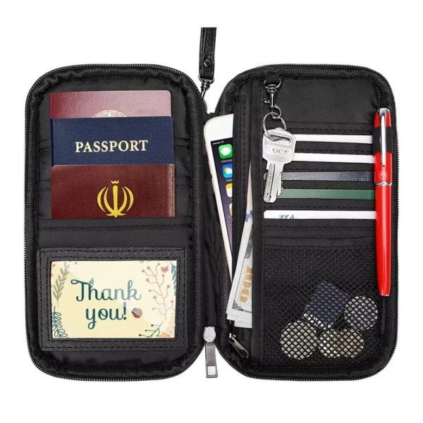 Passipidike Passilaukku RFID-lompakko