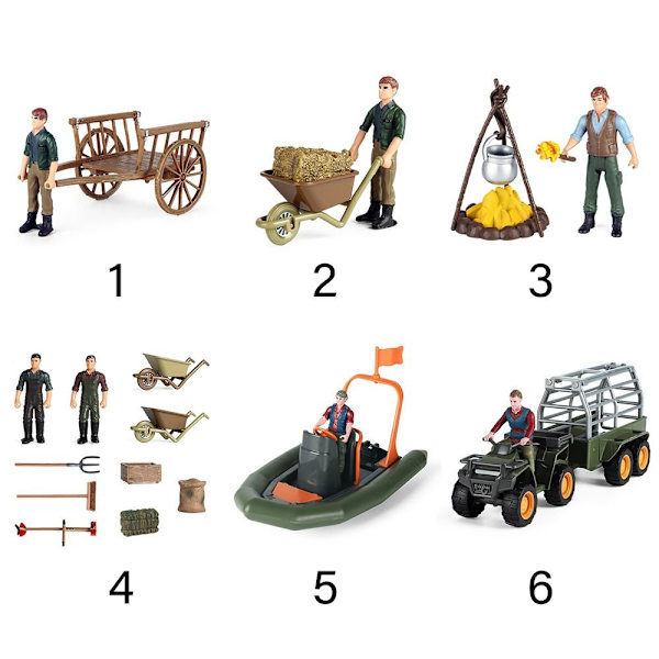 Artificial Driver Model Simulation Farm Accessories 2 2 2
