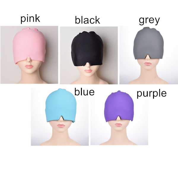 Huvudvärkslindring Cap Ice Pack Hatt ROSA pink
