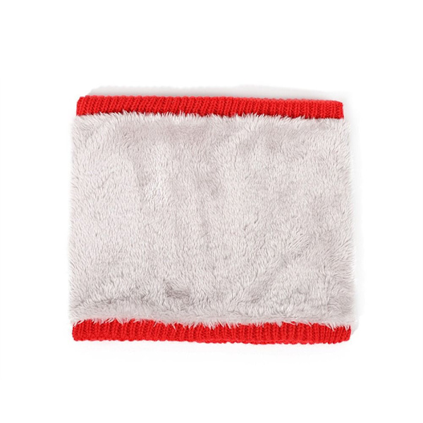 Strikket Neck Gaiter Neck Warmer RØD red