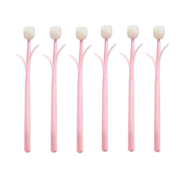 Skiftende blomsterpenner Gelpenner ROSA Pink