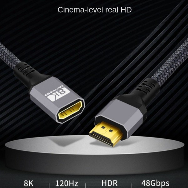HDMI-kaapeli Audio- ja videokaapeli 1,5M 1.5m