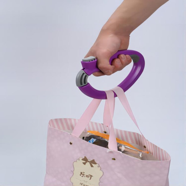 One Trip Grip -ostoskassin pidike PUNAINEN red
