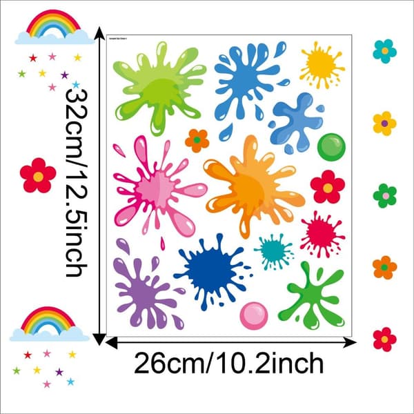 Väggdekaler Paint Decal Väggdekal
